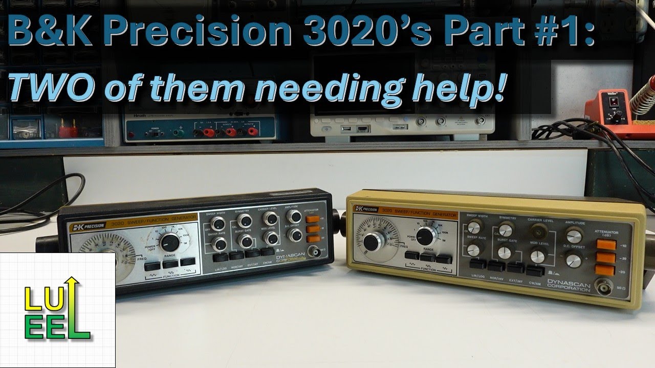 Генераторы развертки/функций B&K Precision 3020: Часть №1