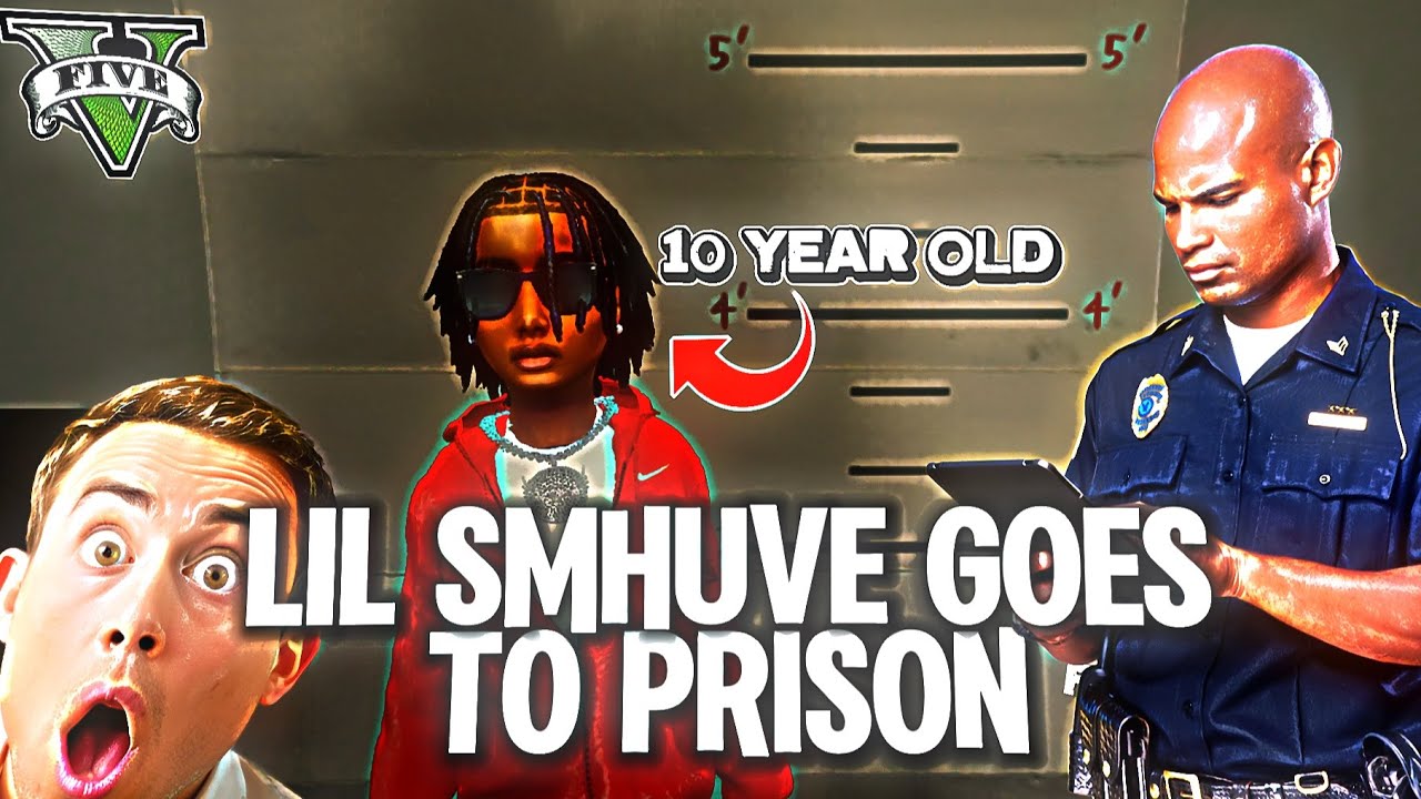 LIL SMHUVE Goes To PRISON😱 Pt. 3 | GTA 5 RP