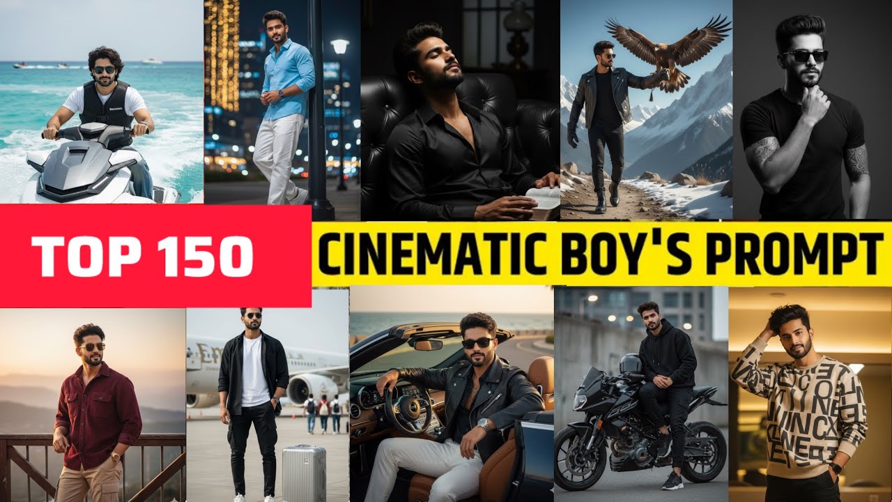 Gemini New Al Prompt For Boys I Top 150 Boys Prompts | Trending Gemini Viral Prompts 