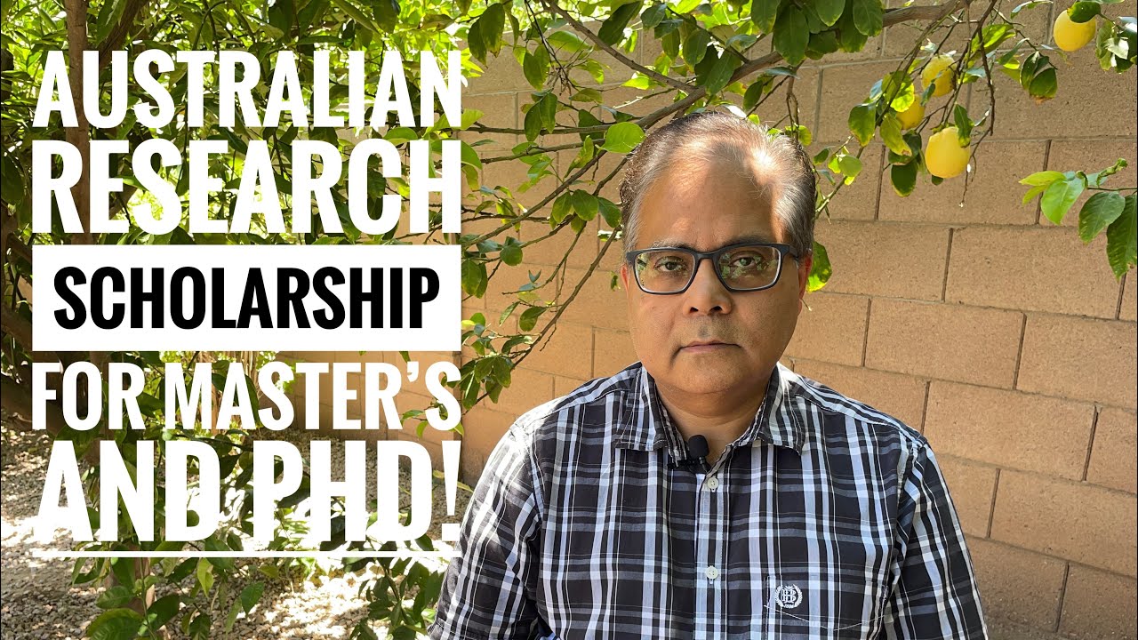 How to get scholarship for a Master's or PhD in Australia?