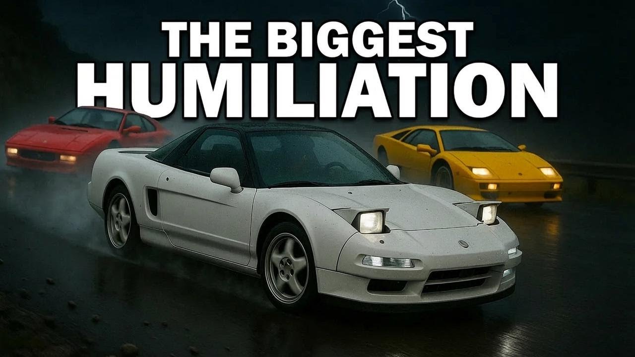 How Honda Took Down Ferrari and Lamborghini With the NSX!