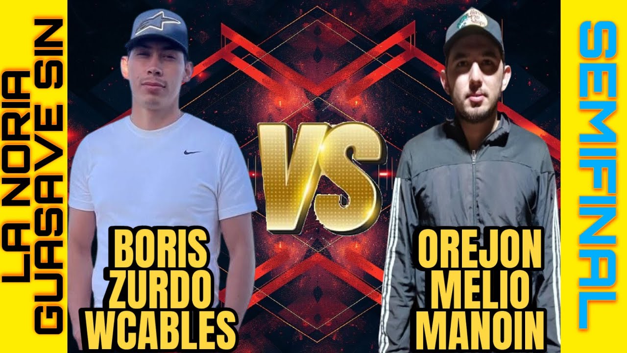 OREYON MELIO MANOIN VS BORIS WEROCABLES ZURDO | SEMIFINAL | LA NORIA GUASAVE SIN | 14-DIC-2025