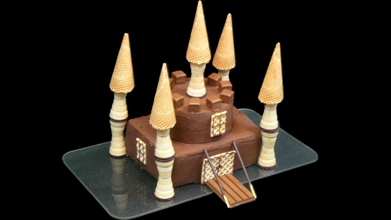 Ritterburg-Kuchen/Schlosskuchen f&uuml;r Jungen (Castle Cake For  Boys)
