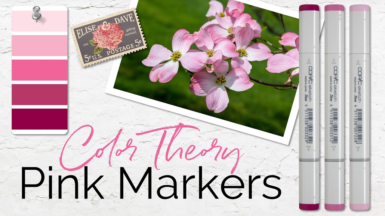 Create Pink Alcohol Marker Blending Combinations for Realism (Applied Color Theory Ep. 5)