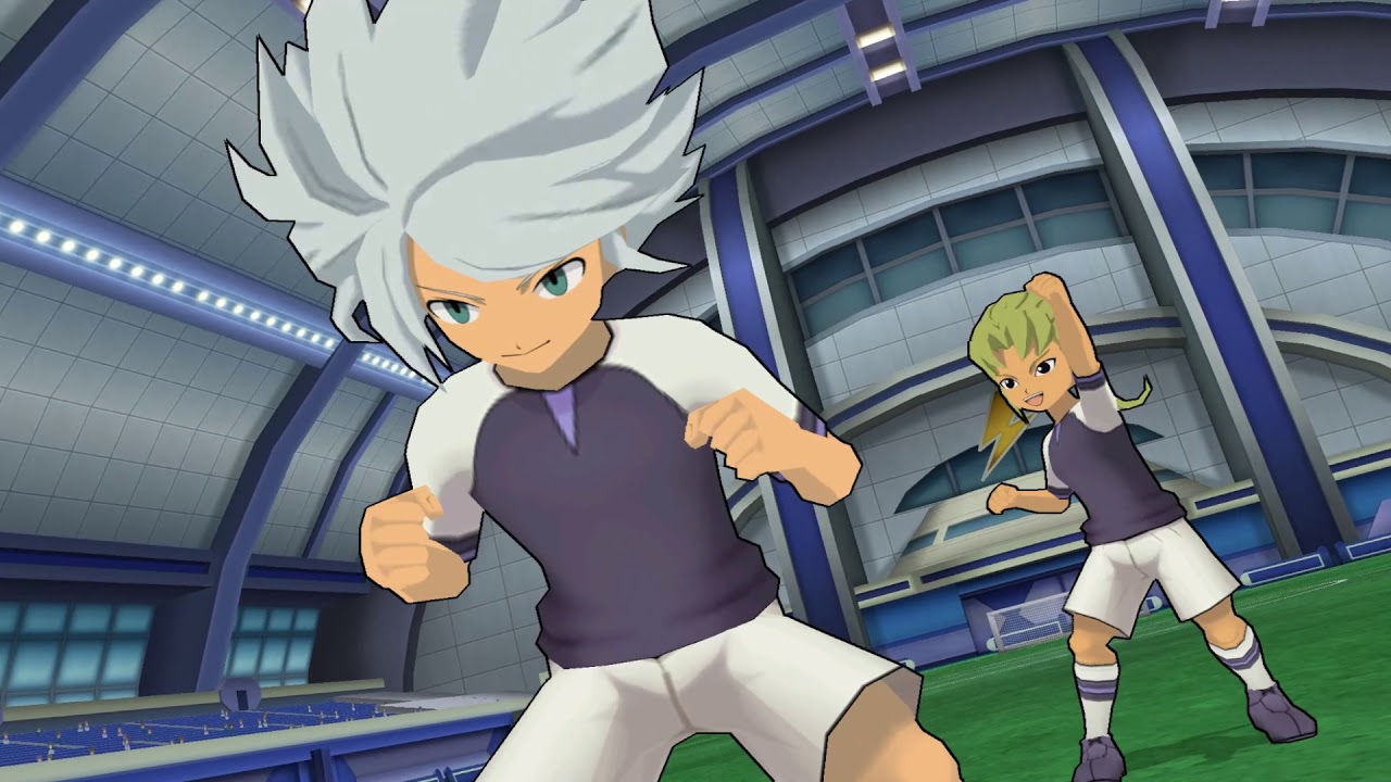 Inazuma Eleven GO Strikers 2013: Eisei Gakuen (Ares) Vs Shinsei Raimon Wii 1080p (Dolphin/Gameplay)