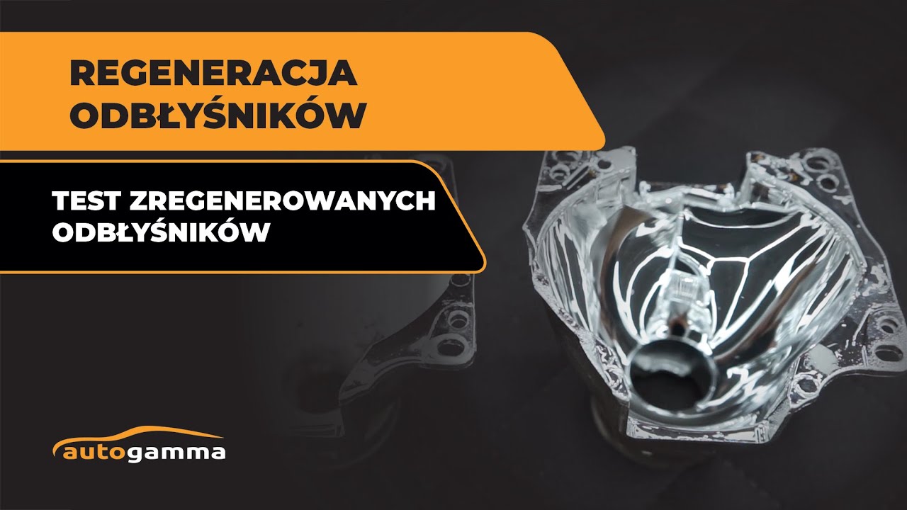 Regeneracja odbłyśników, na czym polega? PRZED I PO ! #AutoGamma