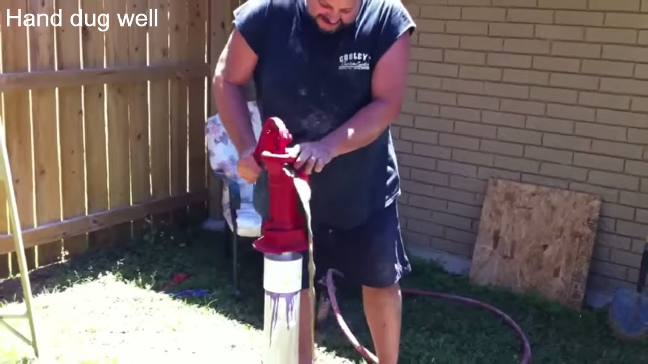 How to drill a shallow well by hand, never be without water