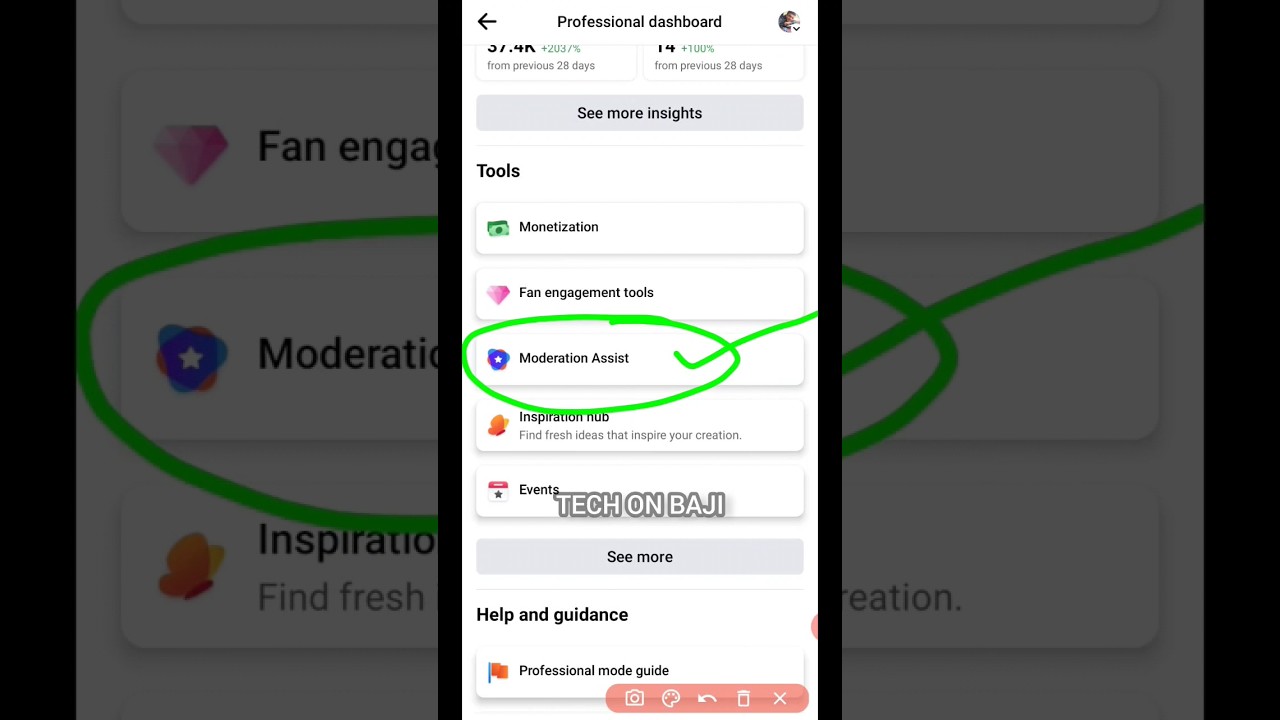 moderation assit facebook tech on baj #shorts #shortsfeed #viralshort #newuplode