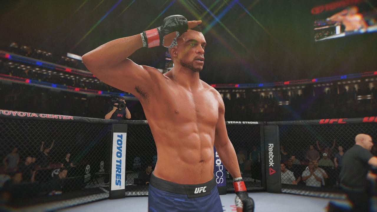 UFC 3 GOAT Career Mode - 90 Power My Fastest KO! EA Sports UFC 3 Gameplay PS4