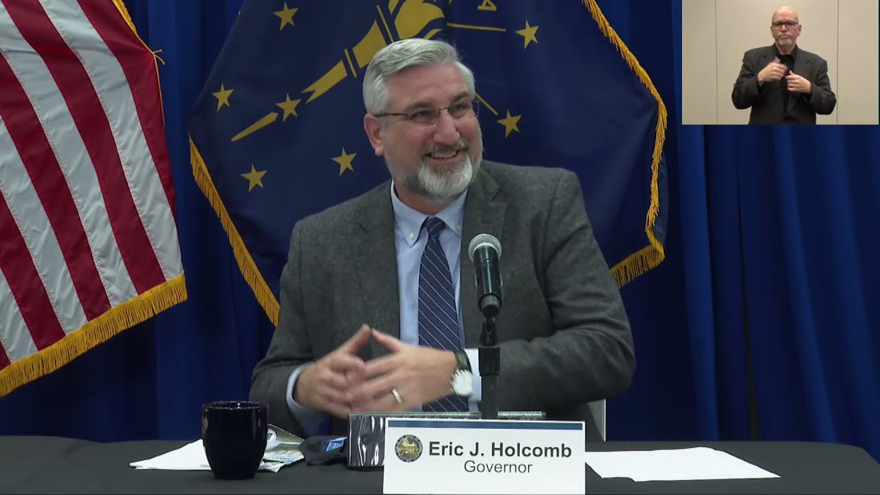 Governor Holcomb announces 2022 Agenda (Jan. 3, 2022)