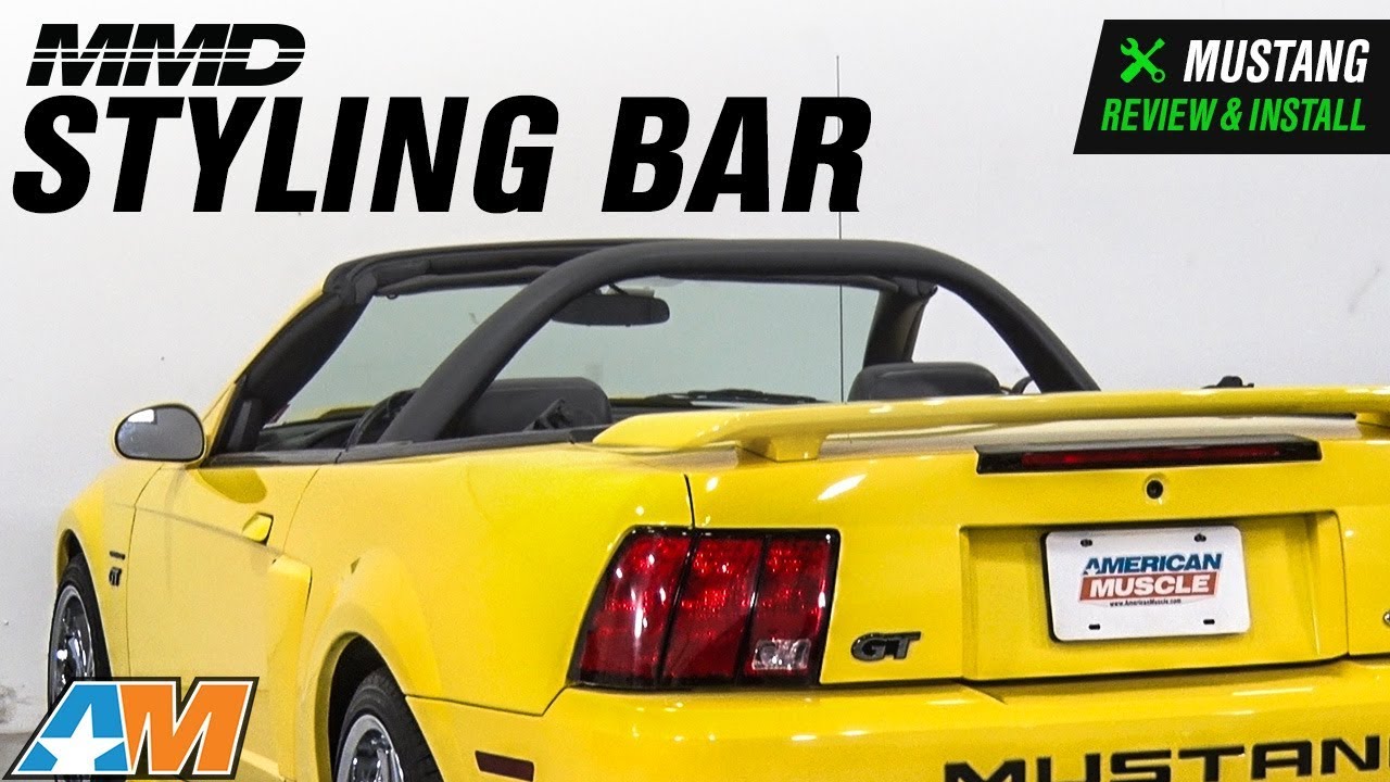 1994-2004 Mustang Convertible MMD Styling Bar Review & Install