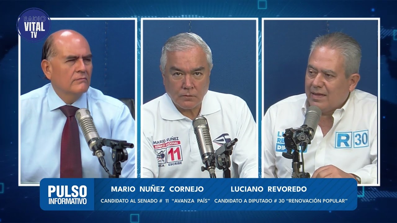 Mario Nuñez - Cand. al Sen. # 11Avanza País -Luciano Revoredo - Cand. al Sen# 30 Renovación Popular