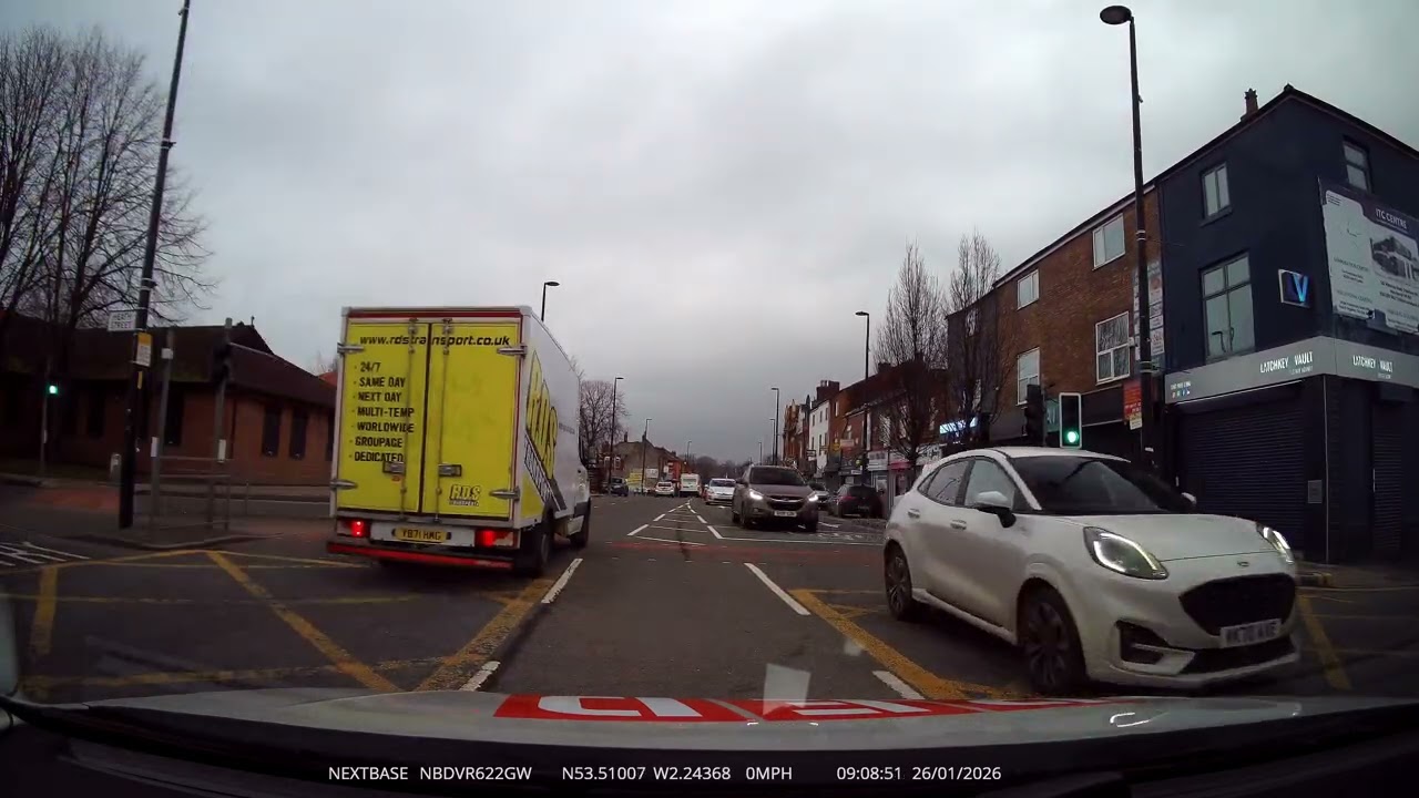 Cheetham Hill Driving Test Route - 26/01/26