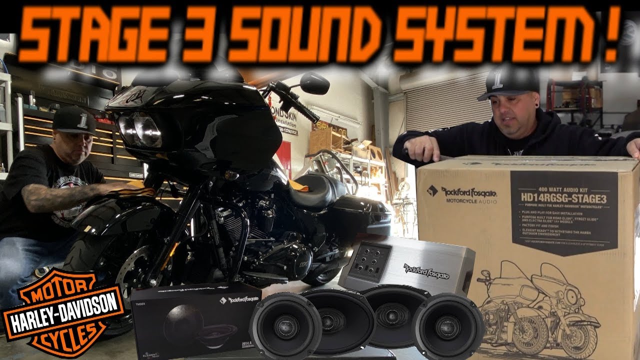 ГРОМКОСТЬ И ОЧИСТКА Звуковая система RF Stage 3 Stage '19 Harley Davidson Road Glide Special