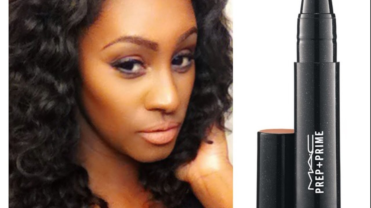 MAC Prep + Prime Highlighting Pen  - Peach Lustre | Perfect Highlighter for Dark Skin WOC
