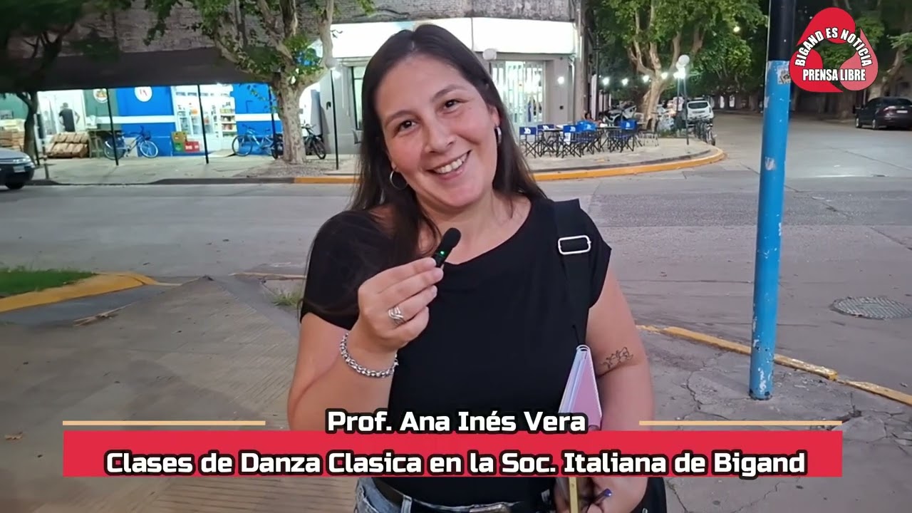 ANA INES VERA PROF DE DANZAS CLASICAS EN BIGAND