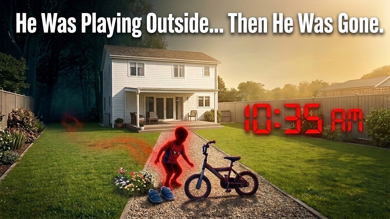 He Was Playing Outside... Then He Was Gone