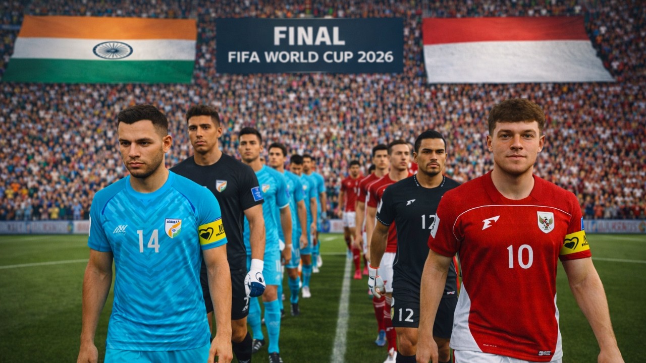SIARAN LANGSUNG‼️FINAL PIALA DUNIA 2026: INDONESIA vs INDIA! TAKTIK EMAS HERDMAN HUJAN GOL! PES 2021