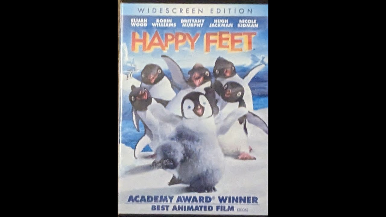 Opening to Happy Feet 2007 DVD