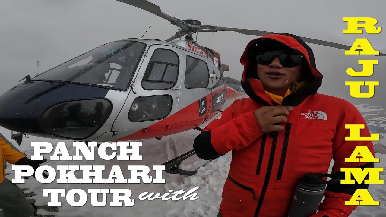Panch pokhari Tour with Raju lama and Boby [Mongolian Heart] , Pilot Bimal and Team