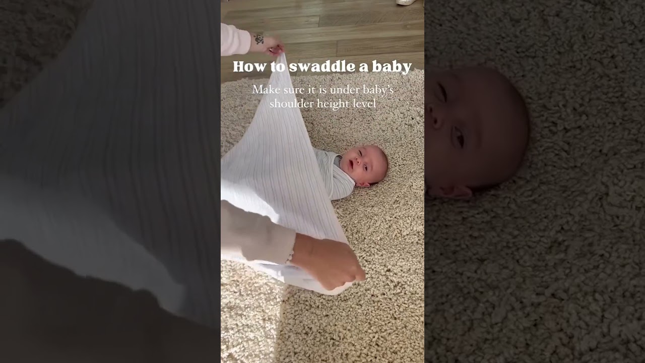 How to swaddle a baby