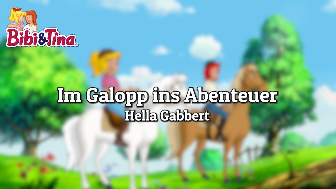 Im Galopp ins Abenteuer - Hella Gabbert | Lyric Video