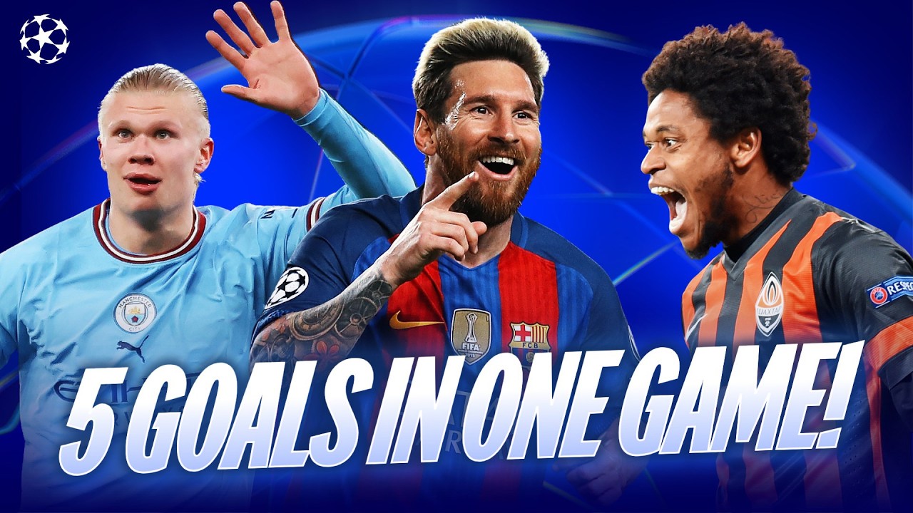 These Players Scored The Most Goals In A Champions League Match! 🤯