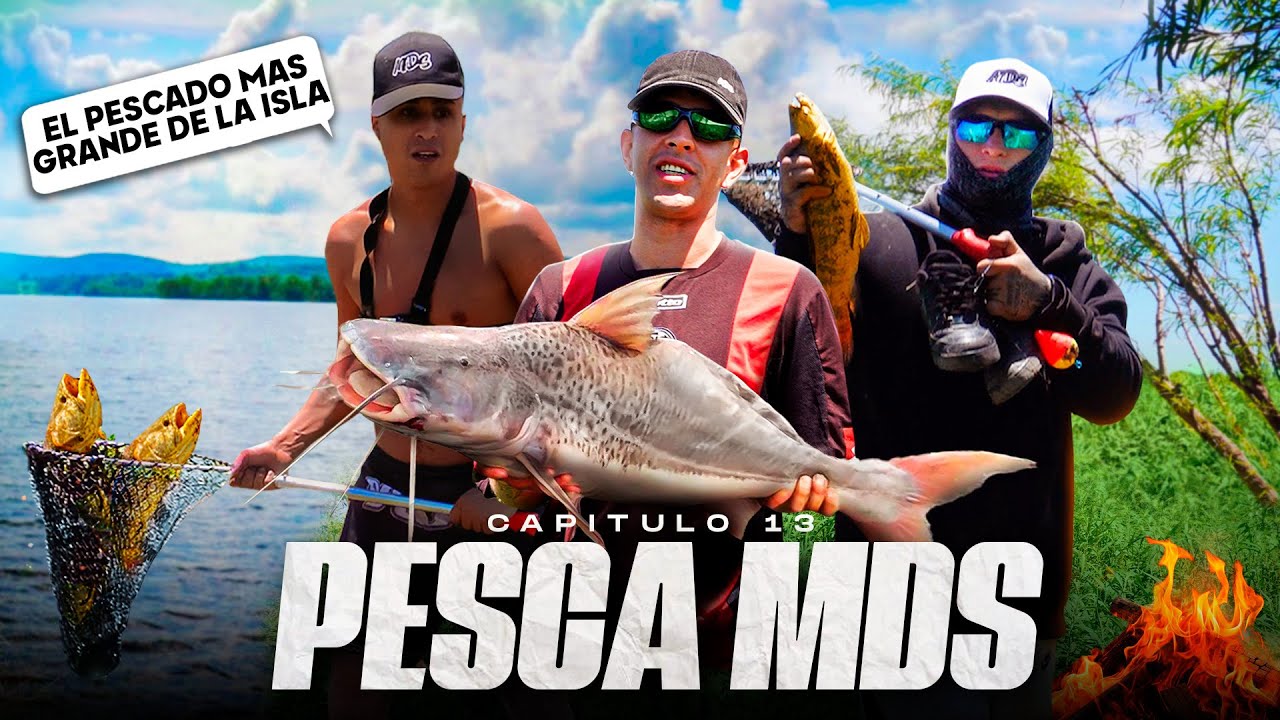 ATRAPAMOS UN PEZ ENORME • PESCA, SUPERVIVENCIA Y EXPLORACIÓN EN UNA NUEVA ISLA  🎣 VLOG MDS #13