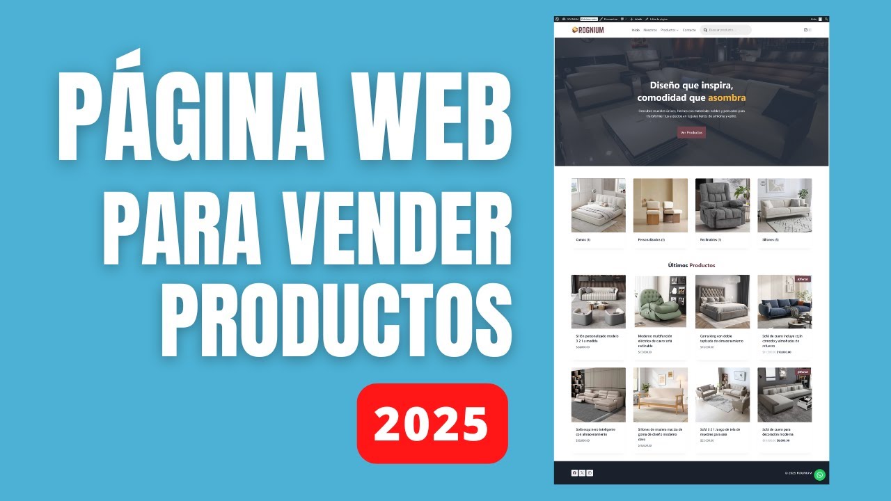 Cómo Crear una Página Web para Vender Productos