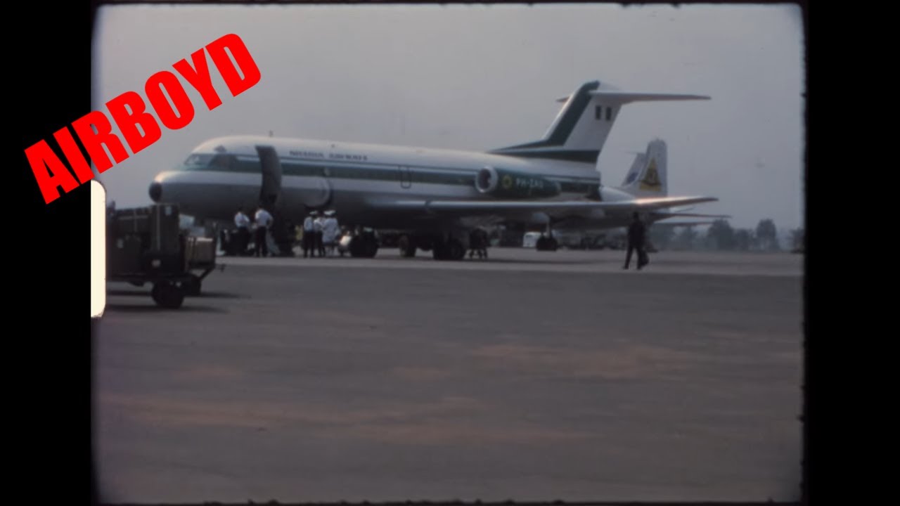 Vintage Jet Travel To Africa  &bull; Stallings Family Home Movie (Silent)