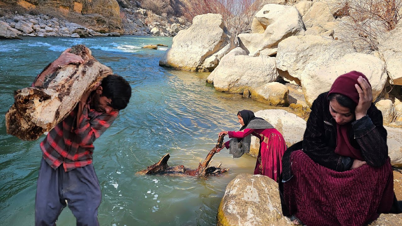 🚨 tragic incident while crossing the river 🌊 nomadic life