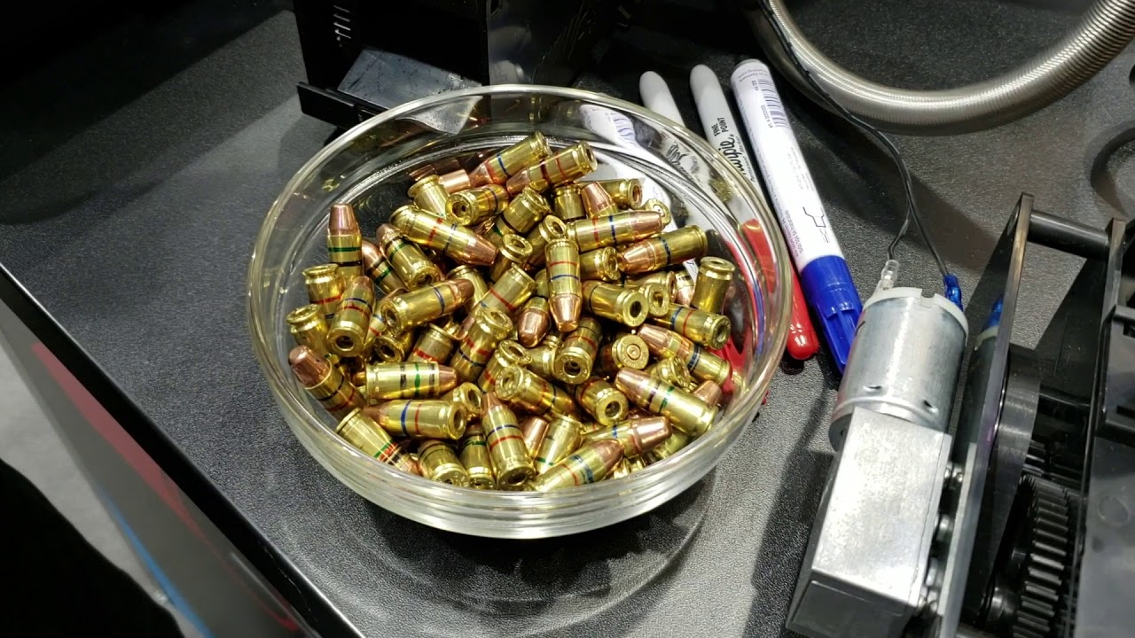 Double Alpha Brass Marker