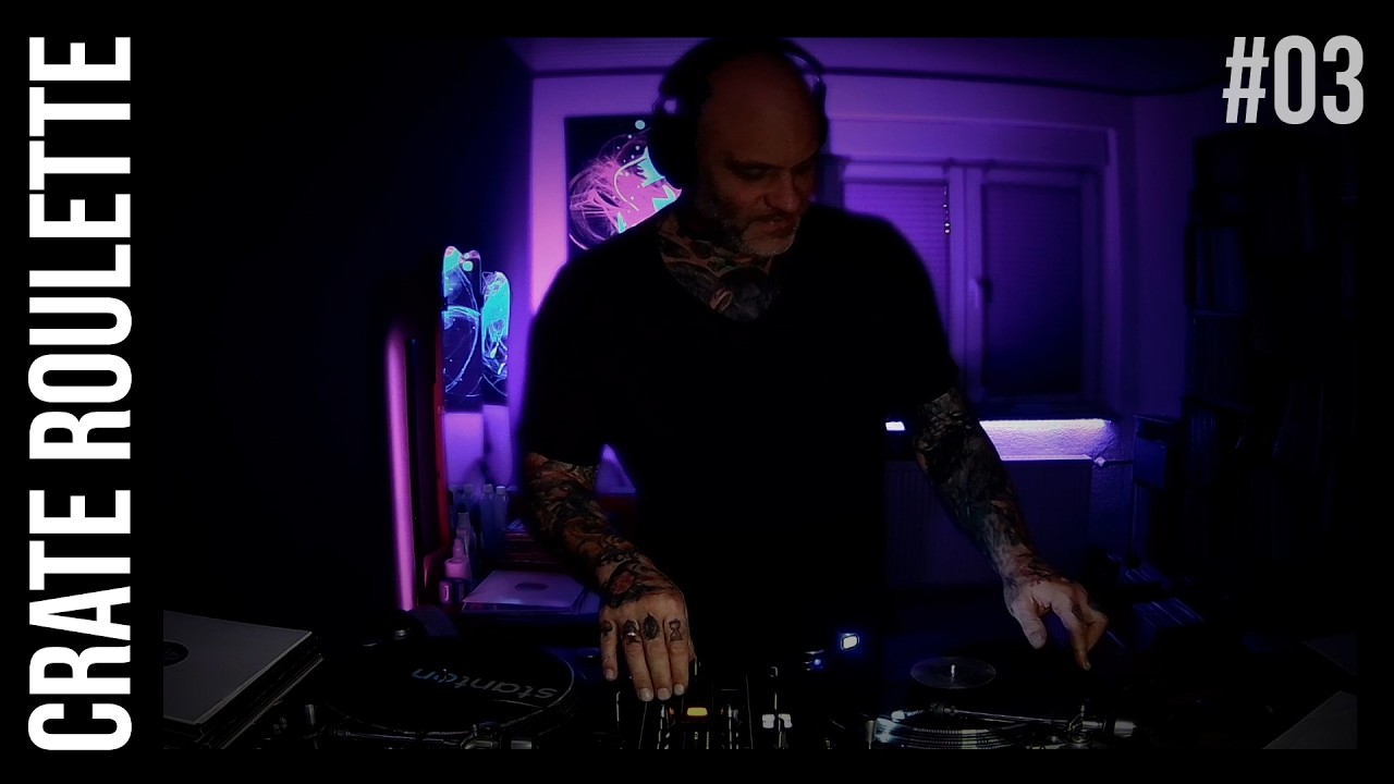 Crate Roulette #03 | Random Vinyl Mix (Techno)