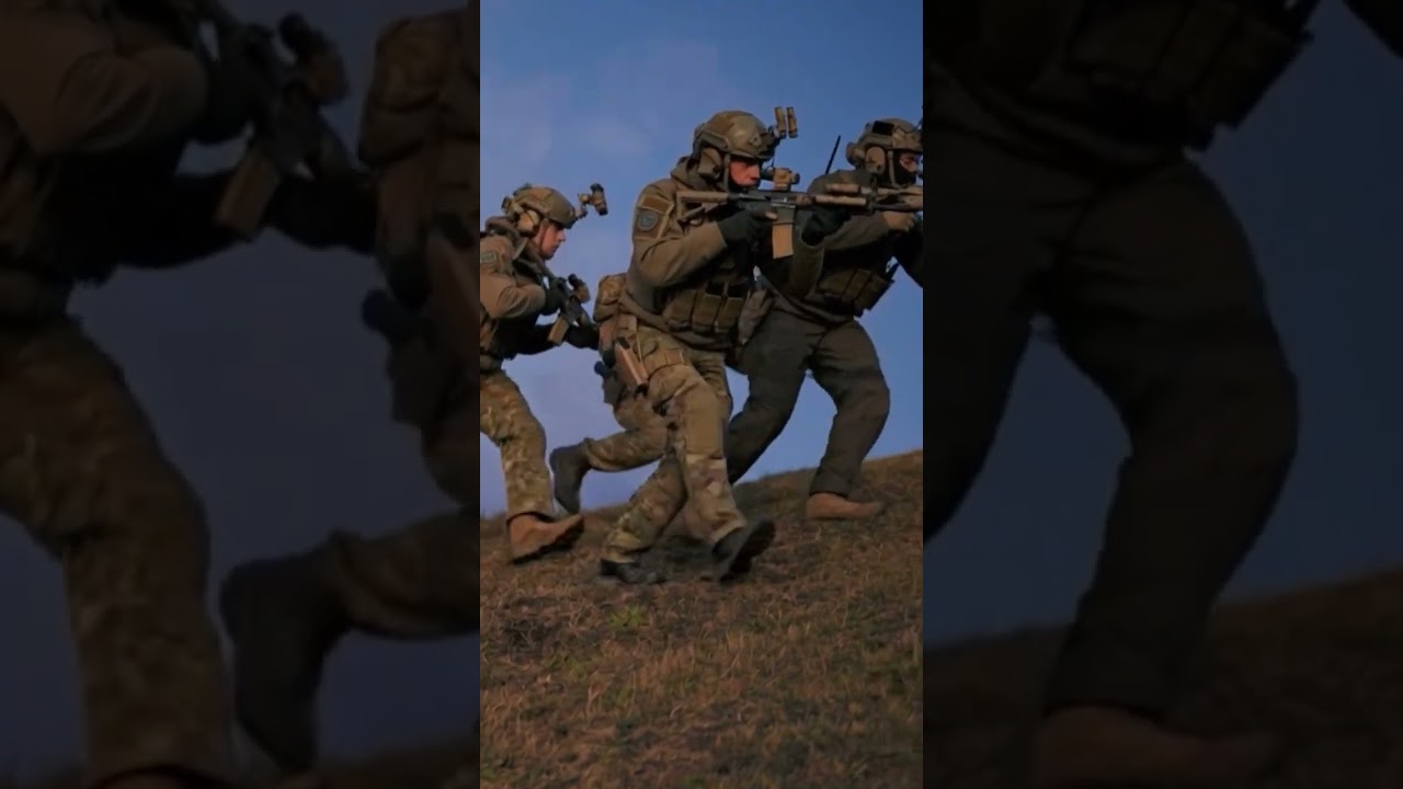 Delta Force vs Navy Seals and K9 Unit Land Combat Tactical Operations #army #k9unit #deltaforce #dog