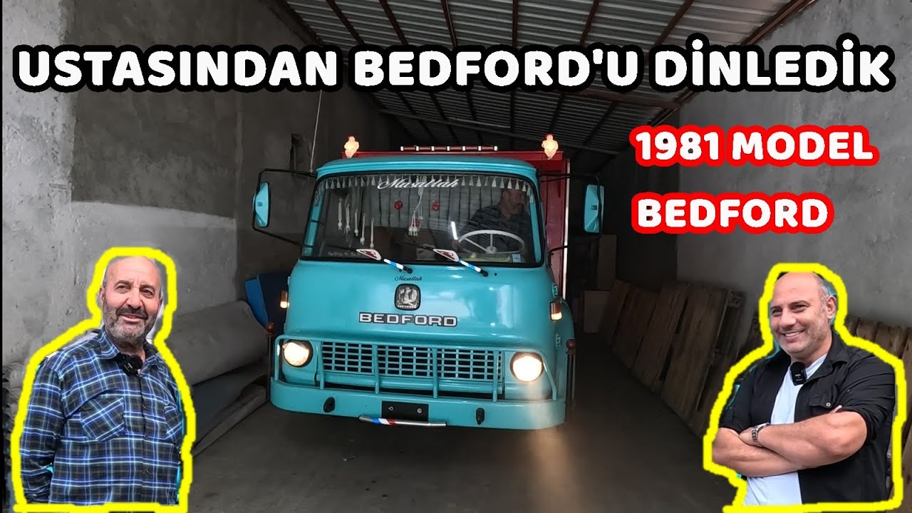 1981 MODEL BEDFORD TANITIM İNCELEME / HATIRALAR İLE DOLU SOHBET