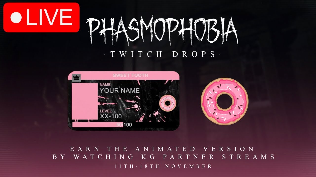 TWITCH DROPS & NEW MAP | Phasmophobia