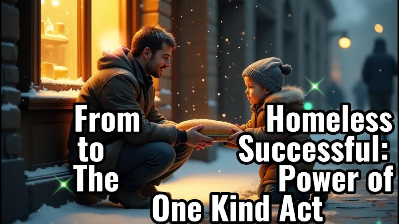 From Homeless to Successful: The Power of One Kind Act