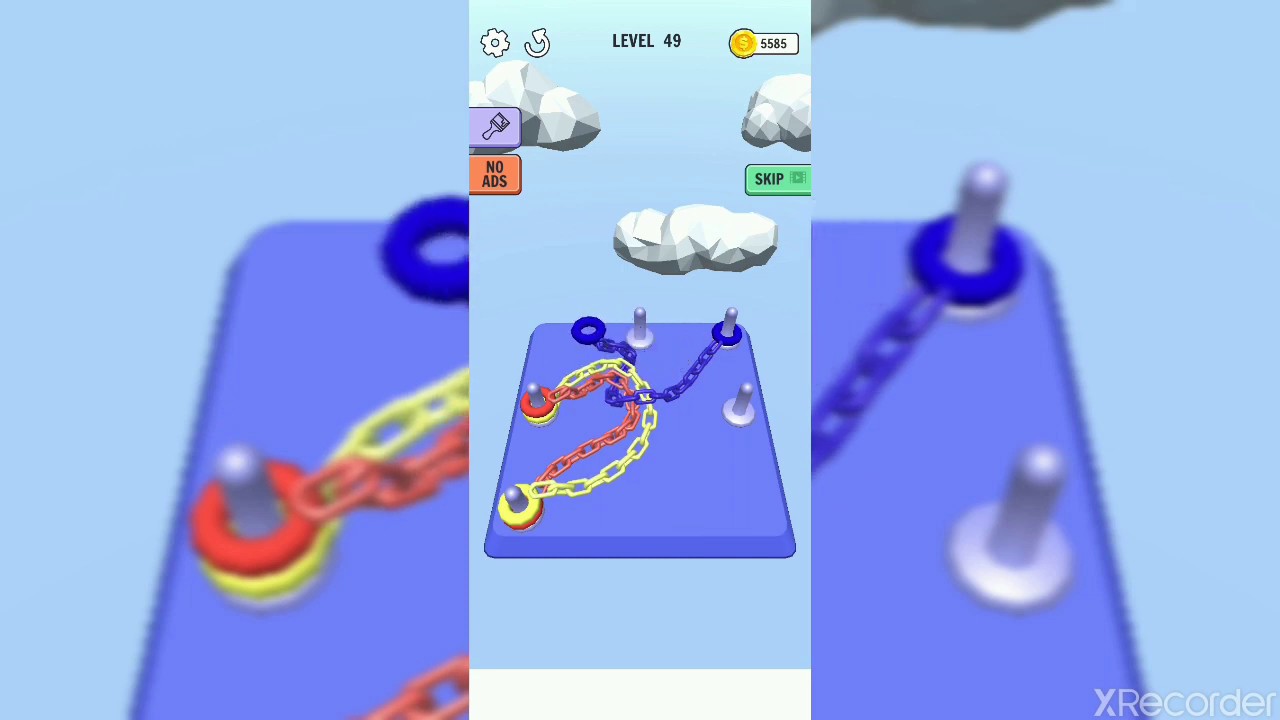 Go Knots 3D  LEVELS 45 50 game play *solution*