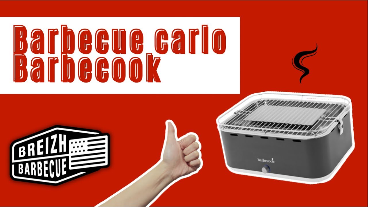 Le barbecue nomade Carlo de Barbecook
