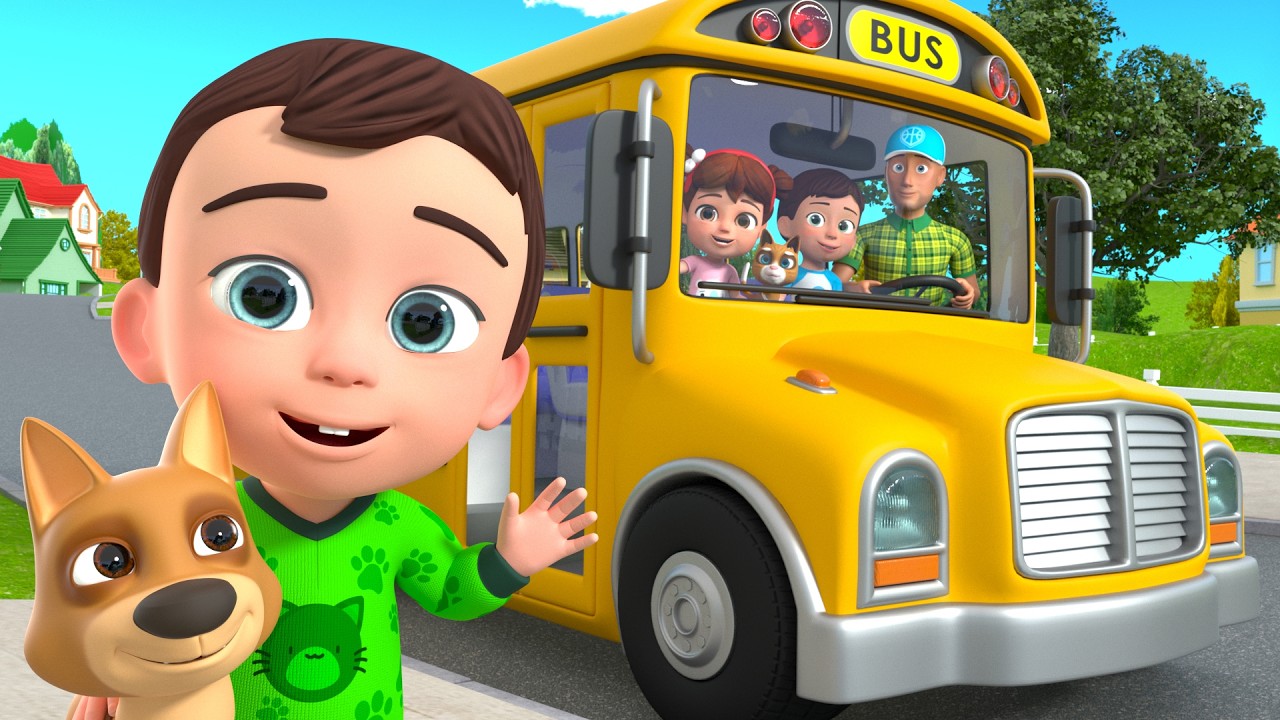 Beep Beep! Wheels on the Bus Go Round and Round + More Lalafun Nursery Rhymes & Kids Songs