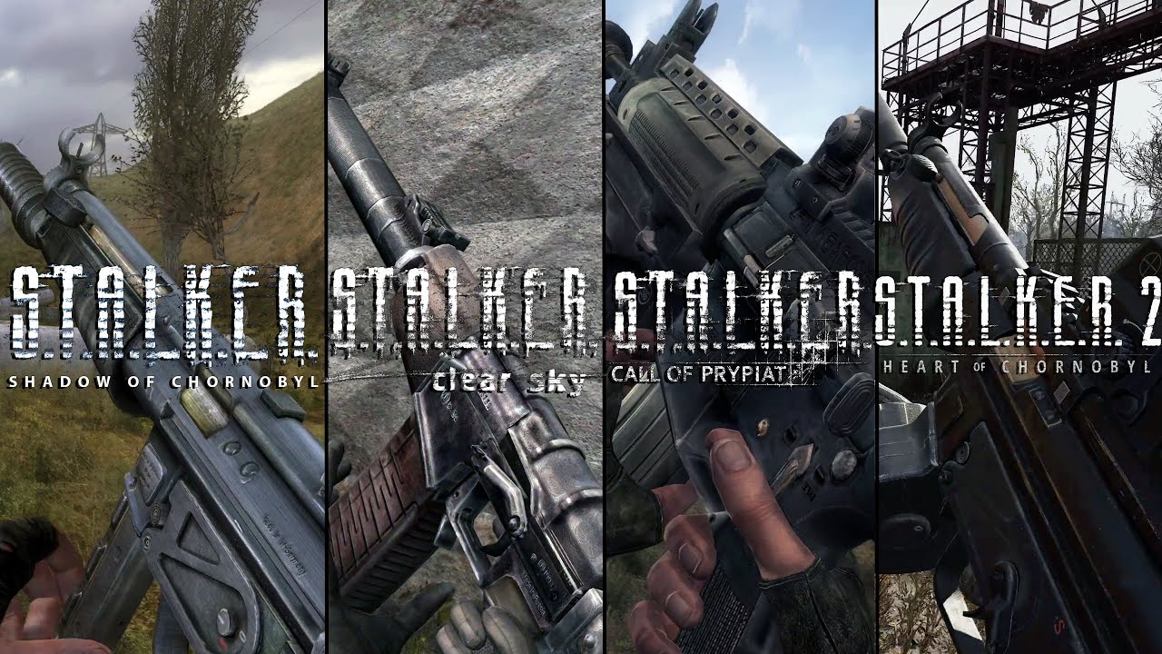 2 MINUTE OF COMBAT FROM EVERY STALKER GAME SERIES EVOLUTION