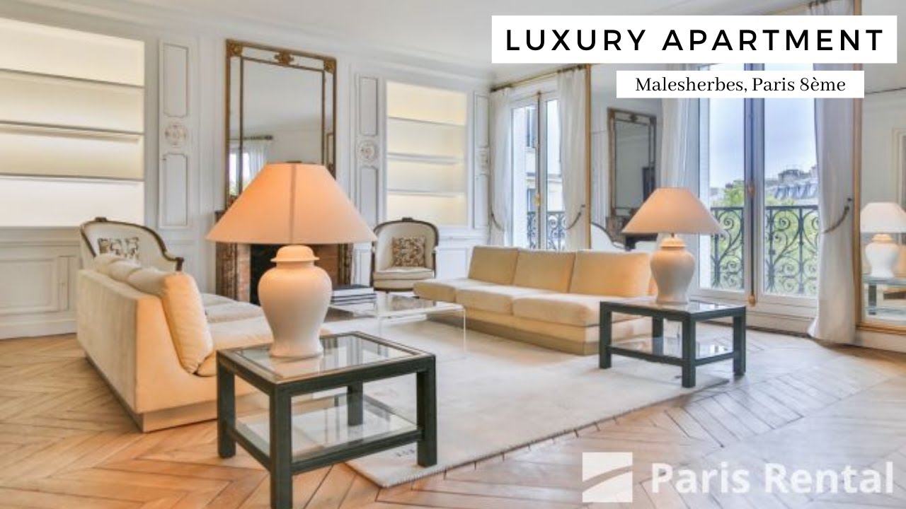Luxury Paris Apartment Tour | Malesherbes | PARISRENTAL - REF. 58937