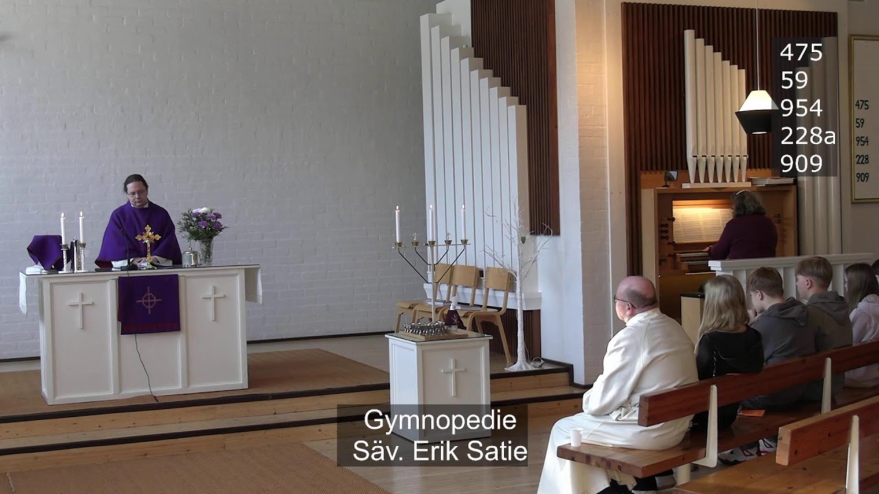 Messu Parikkalan siunauskappelissa 15.3.2026