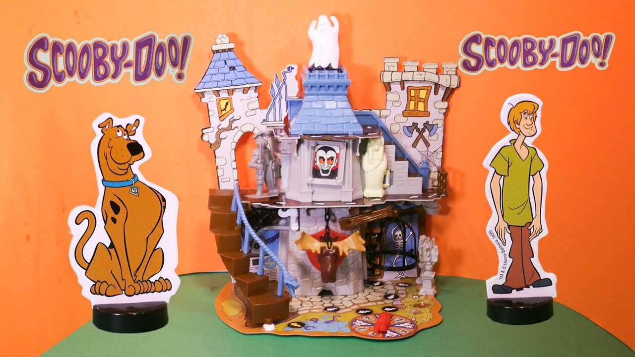 Playing the The Scooby Doo Mystery House Board Game with the Assistant