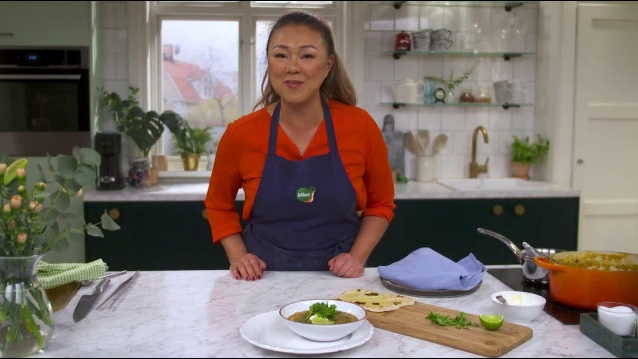 Kökets middag: Mustig indisk soppa med chapatibröd - Köket