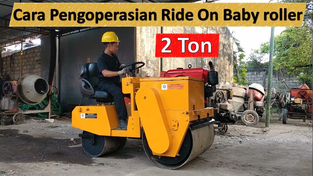 Cara Pengoperasian Ride On Baby Roller 2 Ton