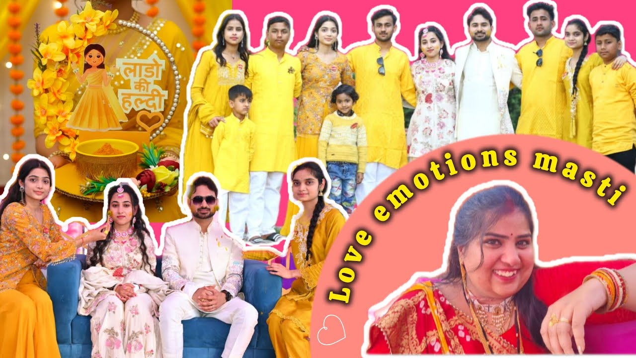 Haldi special vlog ✨🥰 #baklavavlogs 
