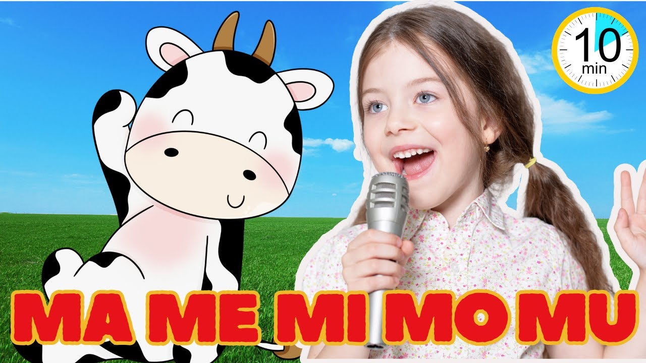 LE SILLABE MA ME MI MO MU | VIDEO EDUCATIVO PER LA SCUOLA PRIMARIA | CANTA INSIEME A MUCCA MELANIA