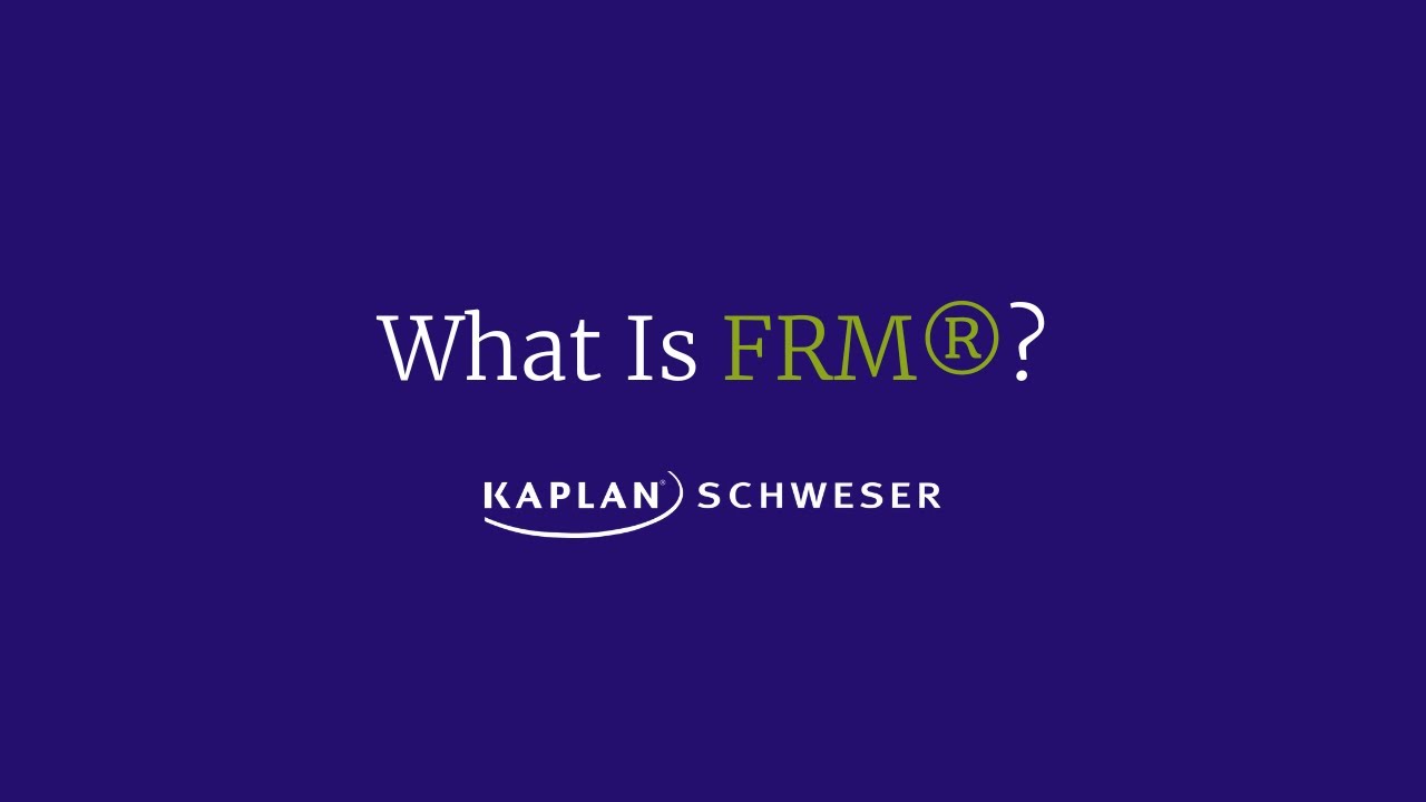 What is FRM®?
