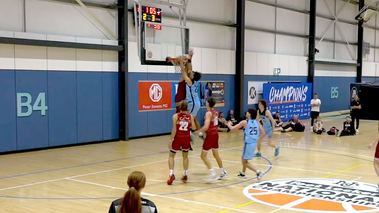 2025 U20 AUSTRALIAN NATIONAL BASKETBALL CHAMPIONSHIPS - #22 HENRY LAU 6'8 18.0 YRS
